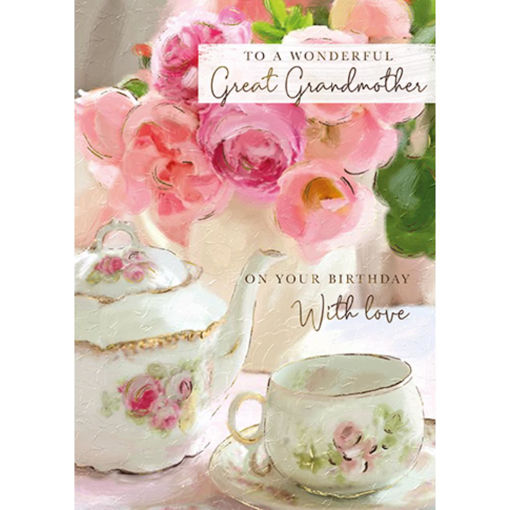Picture of GREAT GRANDMOTHER BIRTHDAY CARD